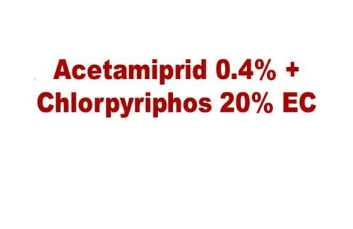 Acetamiprid 0.4% + Chlorpyriphos 20% EC