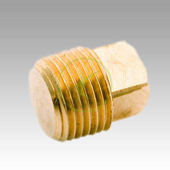 गोल्डन ब्रास स्क्वायर प्लग