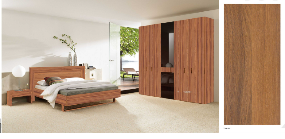 Decorative Interior Sheet - Wood, 4x8 Foot | Glossy Finish, Environment Friendly, Ideal For Cabinets, Ceilings, Countertops, And Wall Decoration