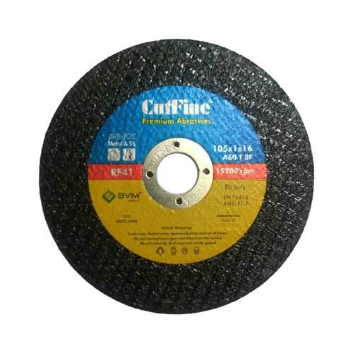 15200 रिवॉल्यूशन प्रति मिनट Cutfine एब्रैसिव डिस्क