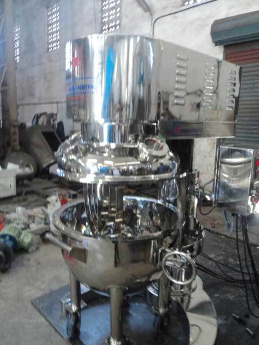 Planetary Mixer - Stainless Steel, 10-10000 Kg/hr Capacity | Automatic Plc Control, Vacuum Operation, High-speed Disperser