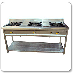 Three Burner Range Stove