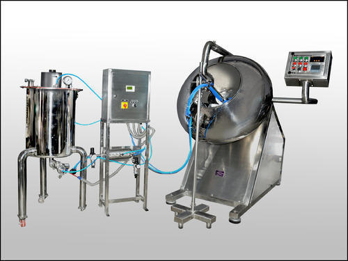 Semi Automatic Spray Coating Machine Capacity: 10-10000 Kilogram(kg)