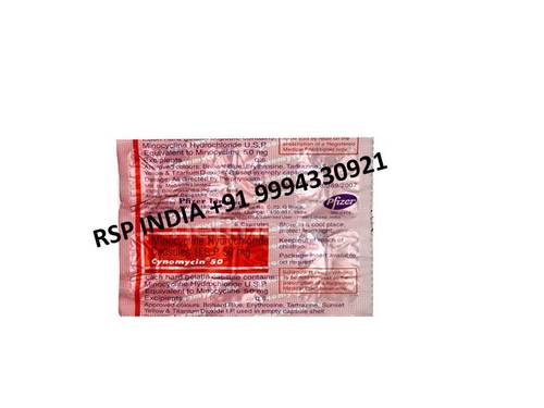 Cynomycin 50Mg Capsule General Drugs
