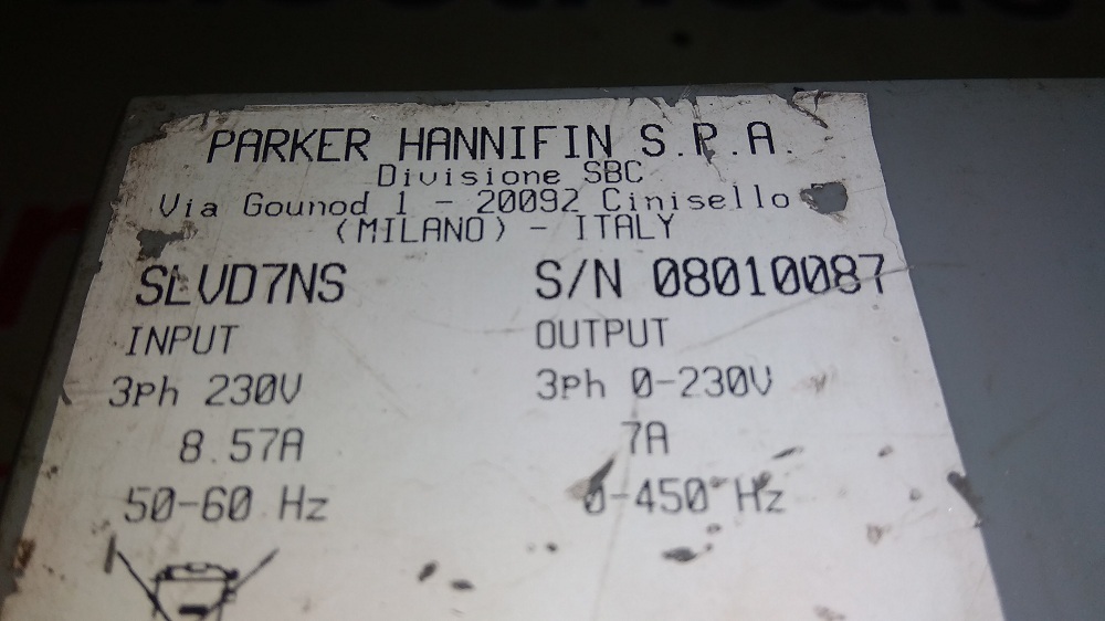 Parker Power Servo Drive