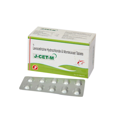 लेवोसेटिरिज़िन हाइड्रोक्लोराइड मोंटेलुकास्ट टैबलेट