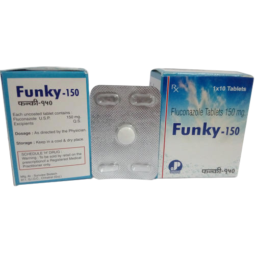 150 मिलीग्राम फ्लुकोनाज़ोल टैबलेट