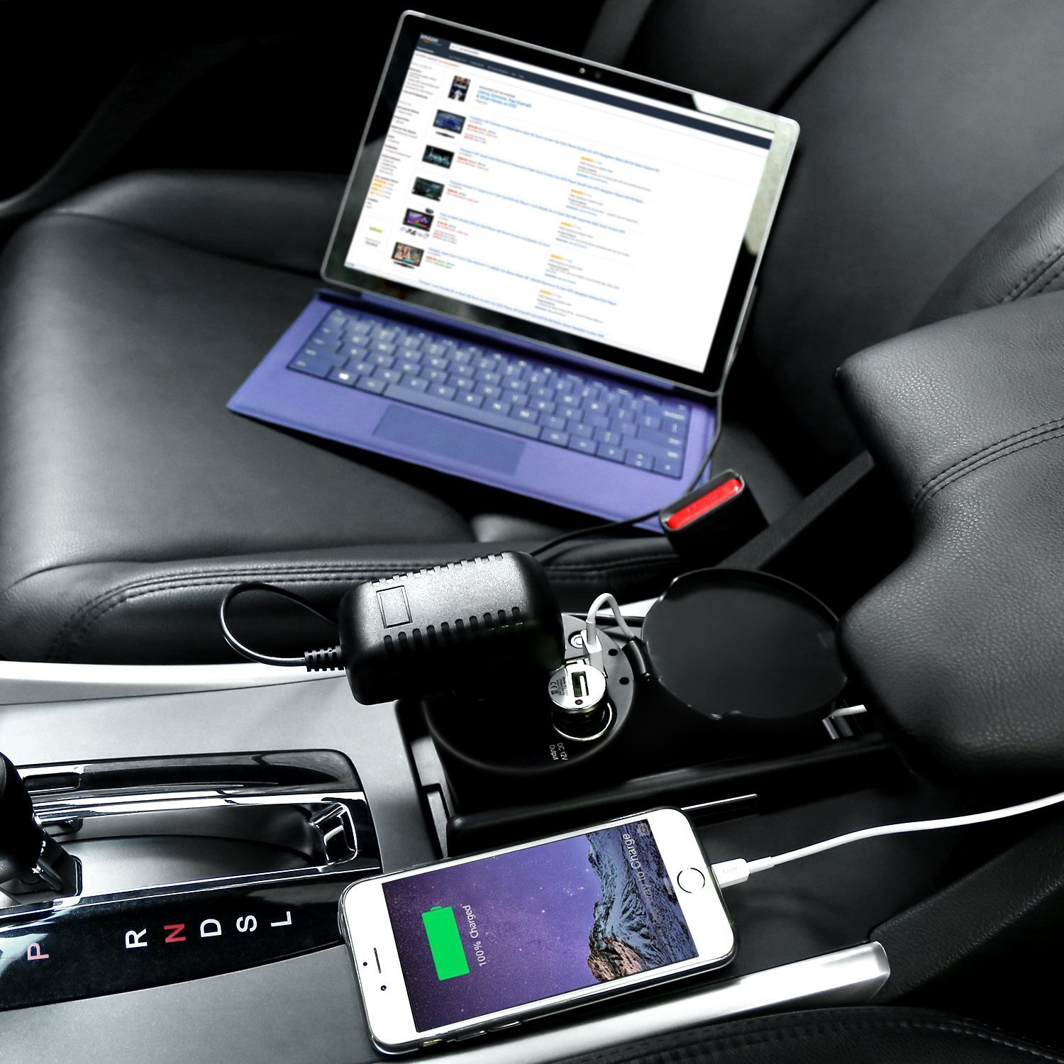 Power Inverter For Cars - 12v Working Voltage, Modified Sine Wave Output | High Safety, Auto-shutdown, Reliable Durability