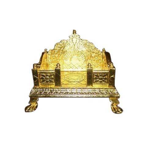 सोने से माउंटेड सिंहासन