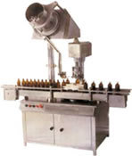 Automatic Aluminum Cap Sealing Machine - Stainless Steel, Height Adjustable Design, 3600-12000 Vials/hour Output | Low Noise Operation, Self-lubricating Guide Profile, Variable Sealing Pressure