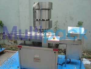 Single Head Vial Pp / Flipp-0ff Capping Machine