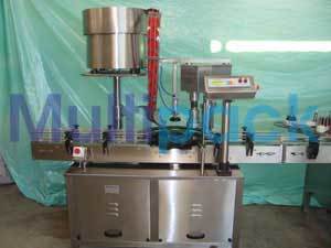 Single Head Bottle Ropp Capping Machine
