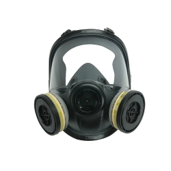 Full Face Mask - Liquid Silicone Rubber, 140x175 Mm Size, 20-50 Grams Weight | Respiratory Protection Class 2 En 136:1998