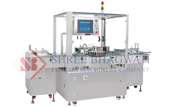 Vial Labelling Machine - Stainless Steel, 1000 Mm (L) X 1000 Mm (W) X 750 Mm (H) | Automated High-speed Labelling System With Digital Servo Technology, Eco-friendly Design, Touch Screen Control, 1 Year Warranty
