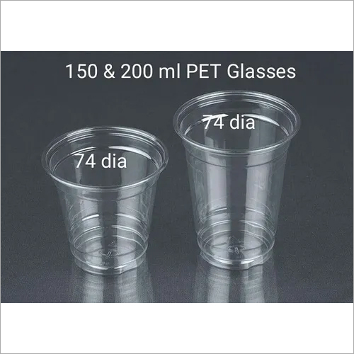 White Plastic Glass