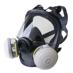 Optifit Full-face Mask - Cotton Microfiber 6.7x4.3x3 Inch | En 136:1998 Apr Class 2 Npf 2000 With Sperian Canisters Optimal Respiratory Protection