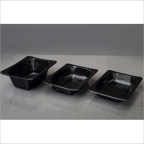 Black Food Container