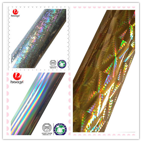 Hot Stampin Foil For Pvc Table Cloth Application: Plastic