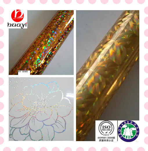 Depend On Order Hot Stamping Foil For Metal Plate