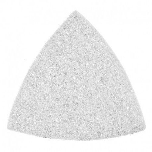 Felt Polishing Triangle - Felt Material, 25x25x25 Mm, Beige, 2-3 Mm Thickness | Ideal For Polishing Metal, Stone, Glossy Surfaces In Tight Spaces