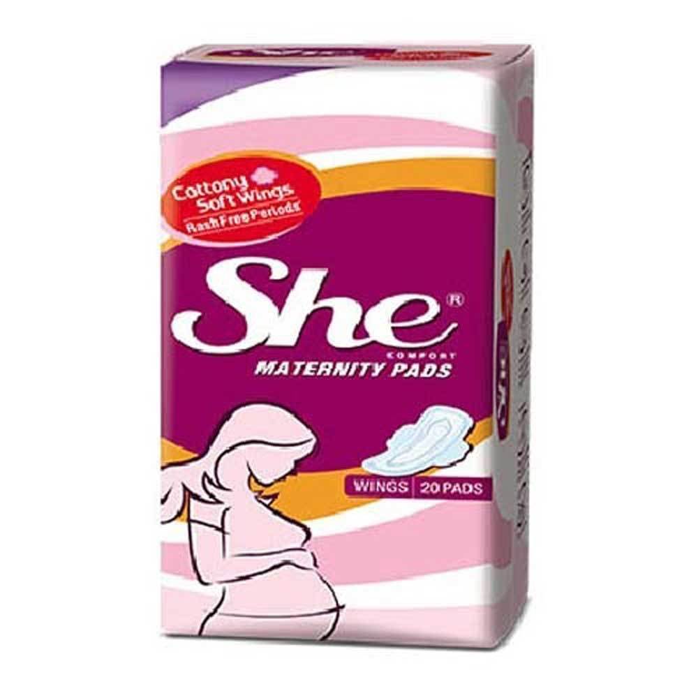 शी मातृत्व पैड