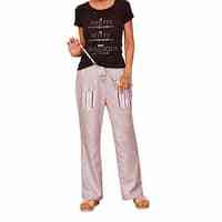 Peach Fancy Ladies Palazzo