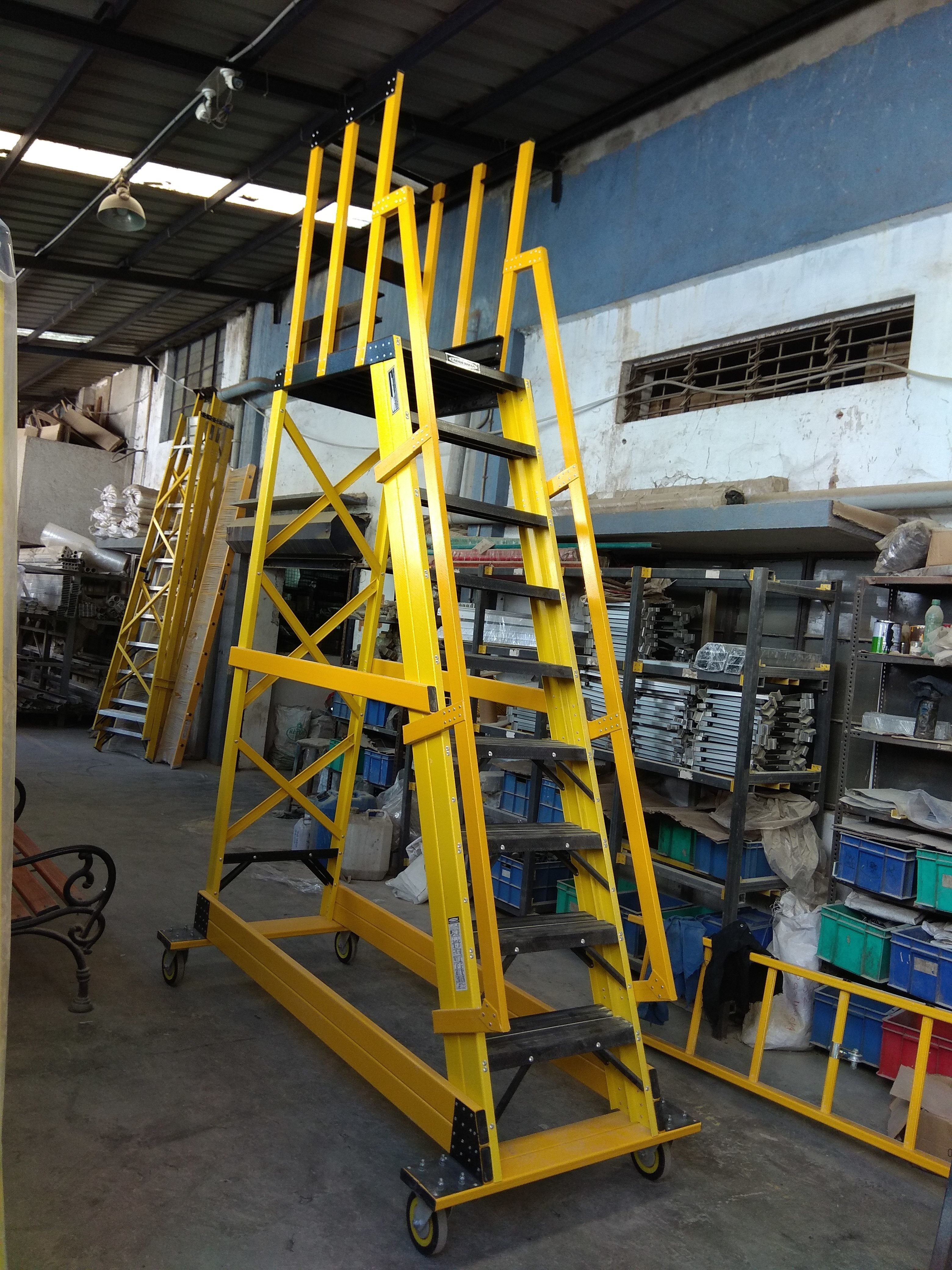 Mobile Platform Frp Ladder
