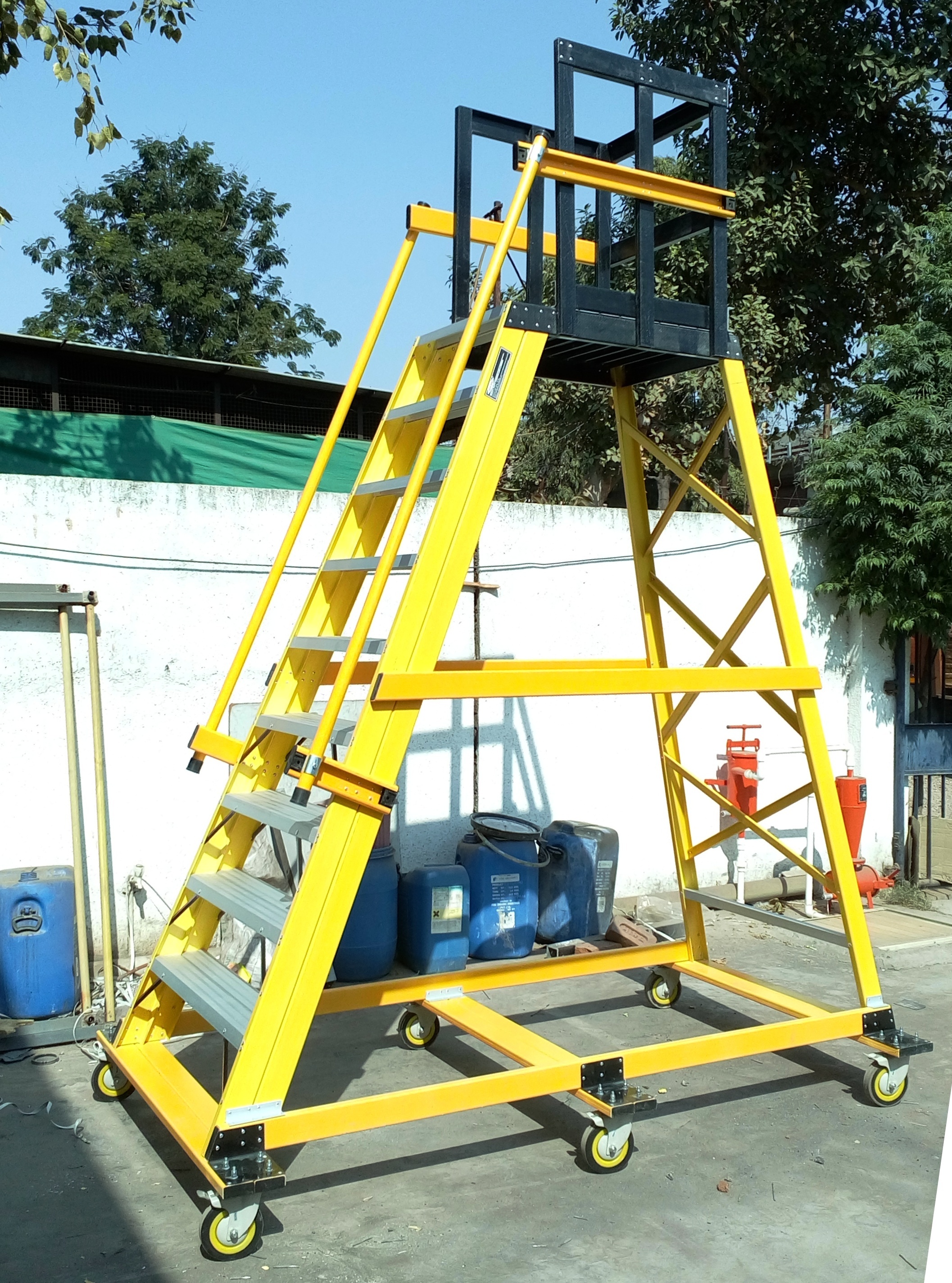 Mobile Platform Frp Ladder