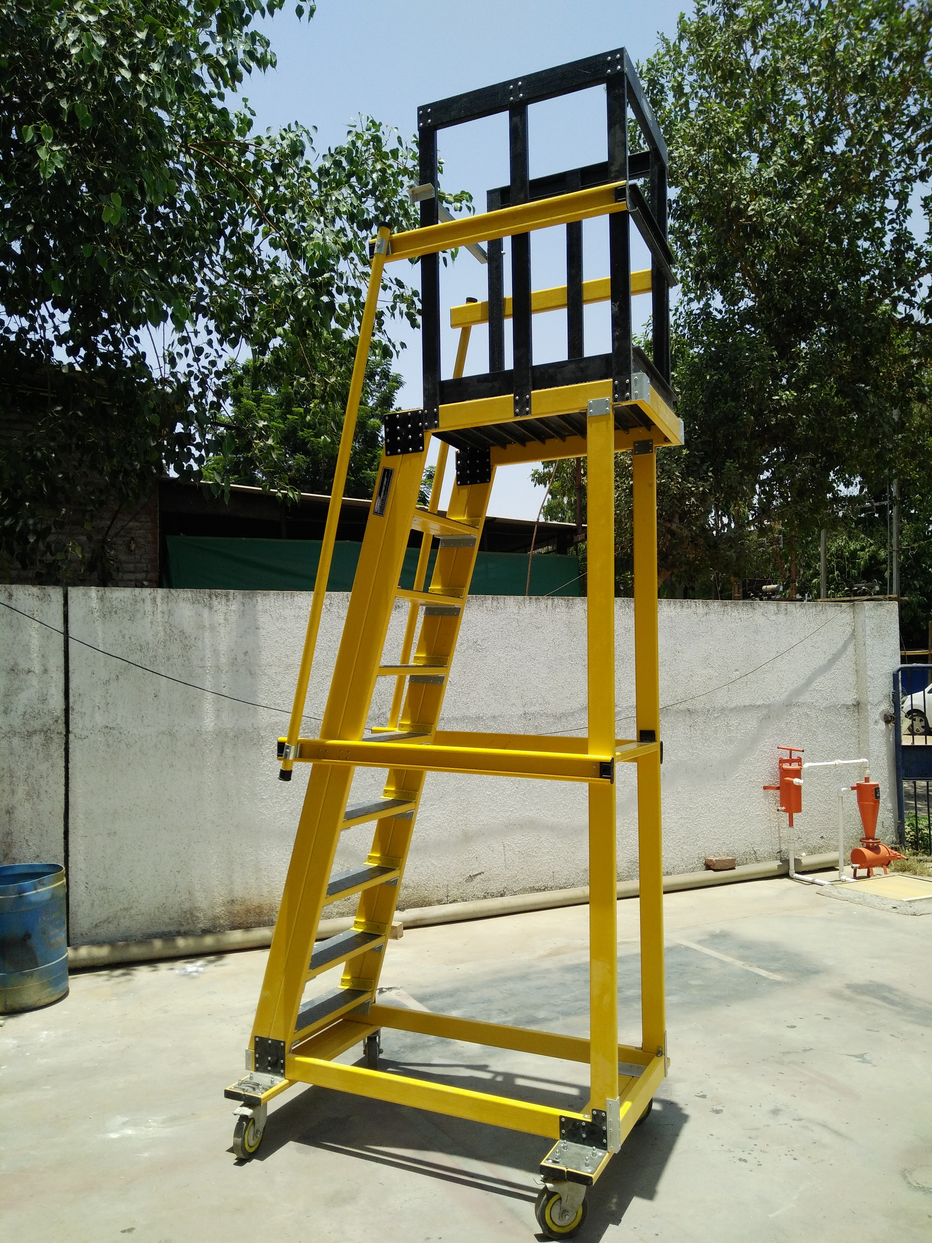 Mobile Platform Frp Ladder