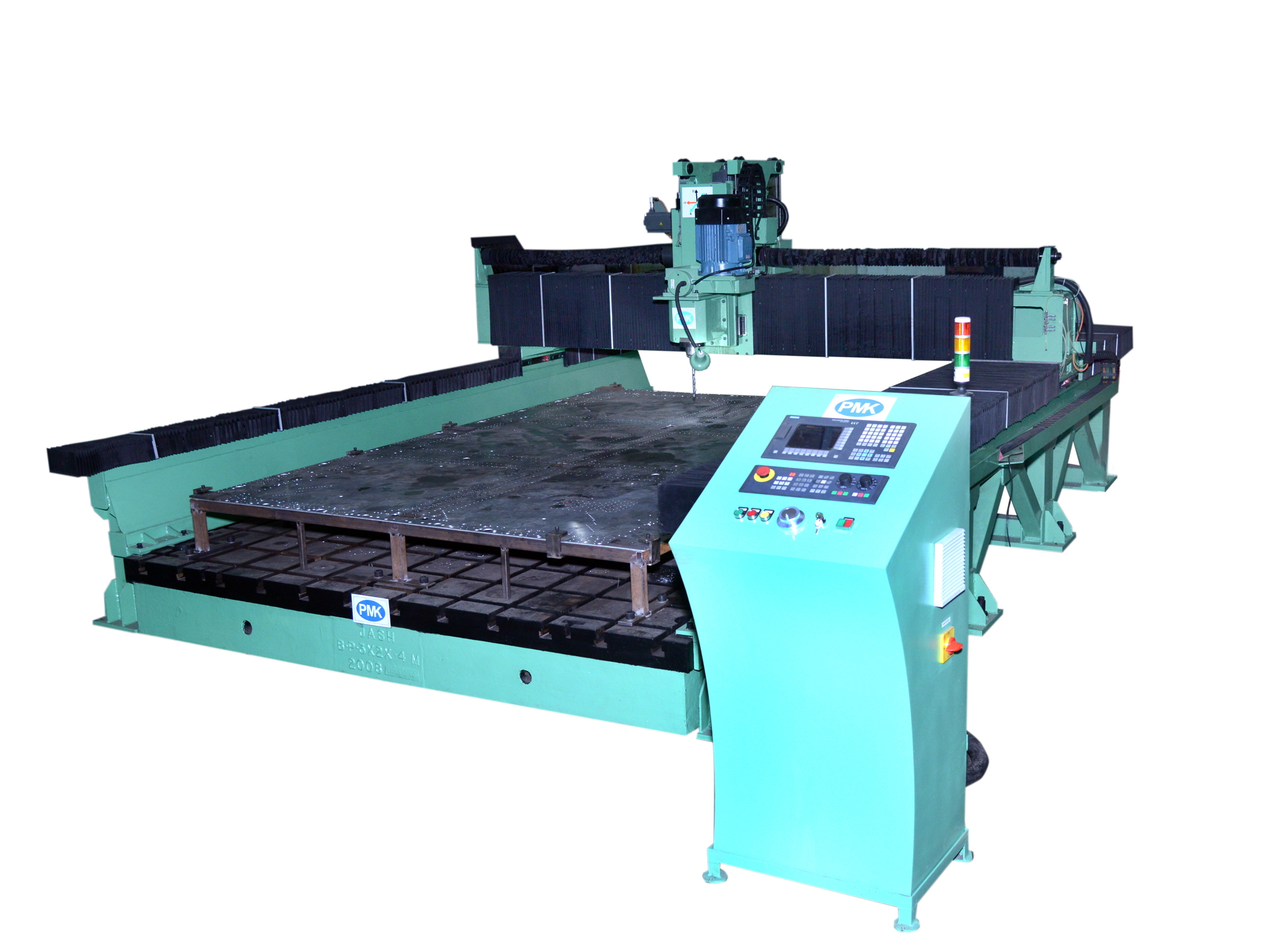 Cnc Plate Drilling Machine - Max Length 6000 Mm, Max Width 4500 Mm | High Rigidity, 6000 Rpm Spindle Speed, Automatic Ac Motor, 12 Tool Atc, 1 Year Warranty