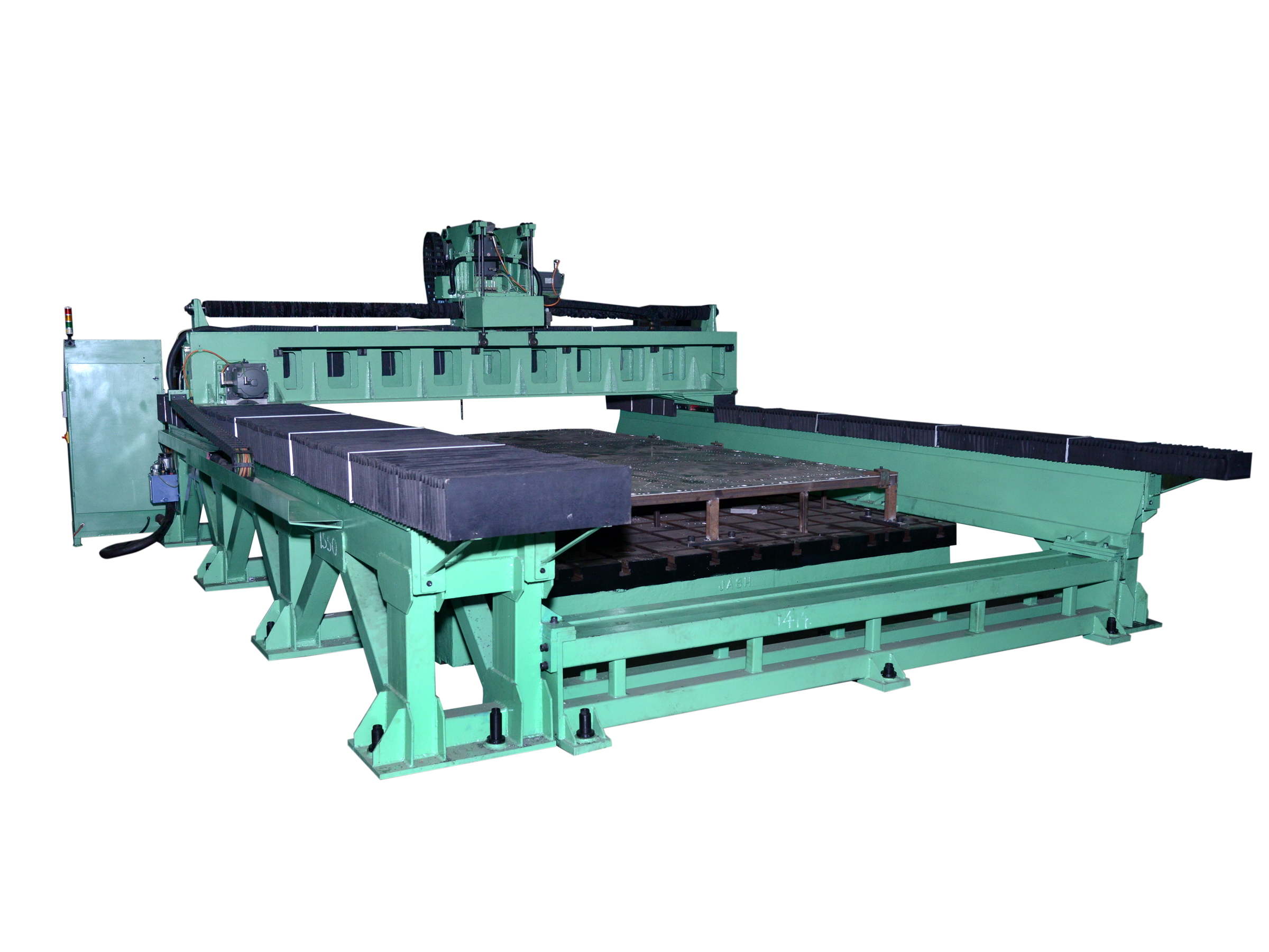 Cnc Plate Drilling Machine - Max Length 6000 Mm, Max Width 4500 Mm | High Rigidity, 6000 Rpm Spindle Speed, Automatic Ac Motor, 12 Tool Atc, 1 Year Warranty
