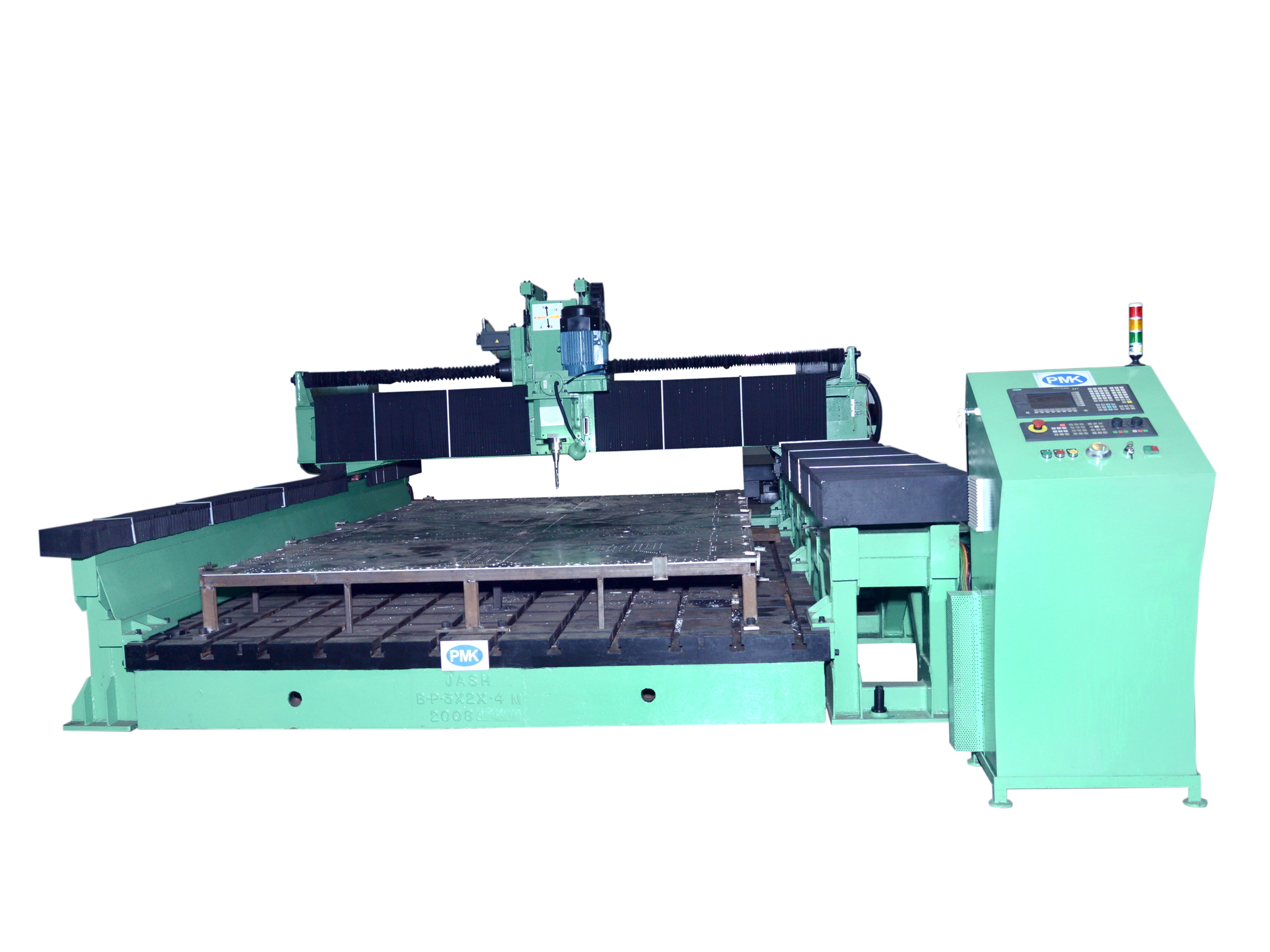 Cnc Plate Drilling Machine - Max Length 6000 Mm, Max Width 4500 Mm | High Rigidity, 6000 Rpm Spindle Speed, Automatic Ac Motor, 12 Tool Atc, 1 Year Warranty