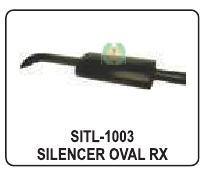 साइलेंसर ओवल RX