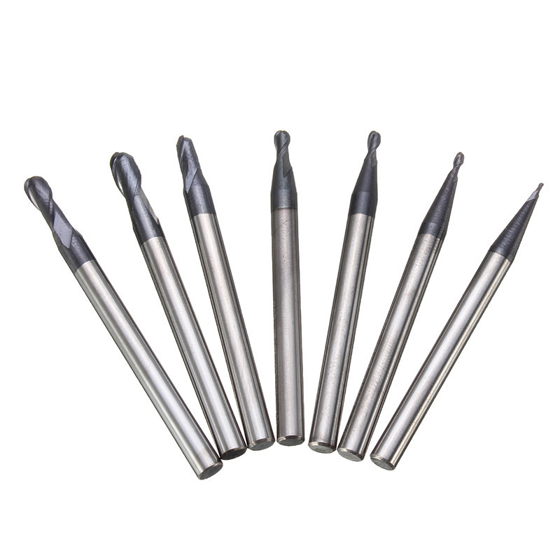 Tungsten Carbide Flat End Mill - Diameter 4-20mm, Hrc 45-68, Tialn Coating, Exceptional Hardness & Abrasion Resistance