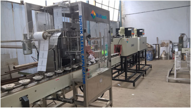 Automatic Two In One Shrink Sleeve Labeling Machine