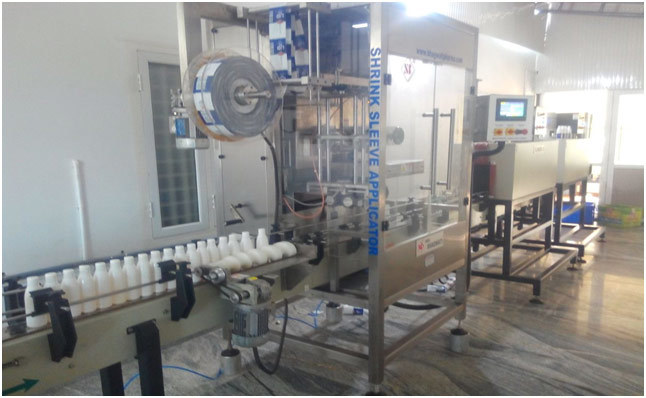 Automatic Two In One Shrink Sleeve Labeling Machine