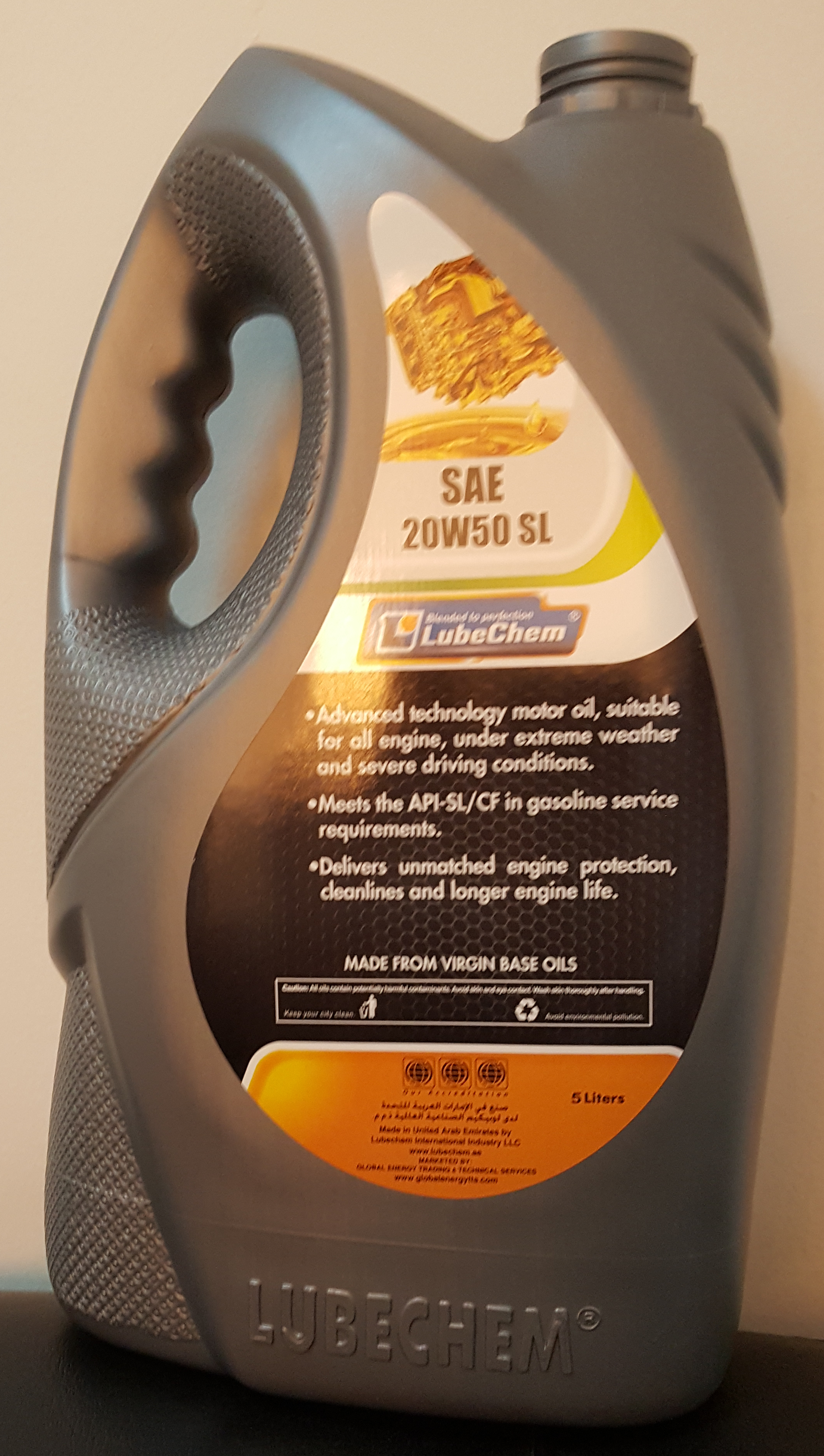 20 W 50 Sl Premium Car Motor Oil