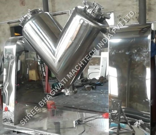 500 Kgs Batch Capacity V Blender - Automatic Grade: Automatic