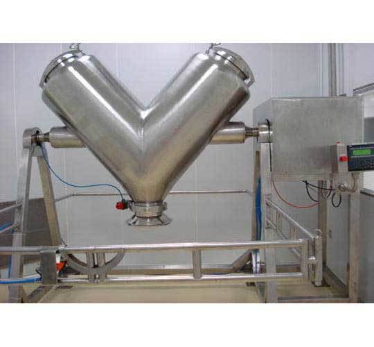 500 Kgs Batch Capacity V Blender - Automatic Grade: Automatic