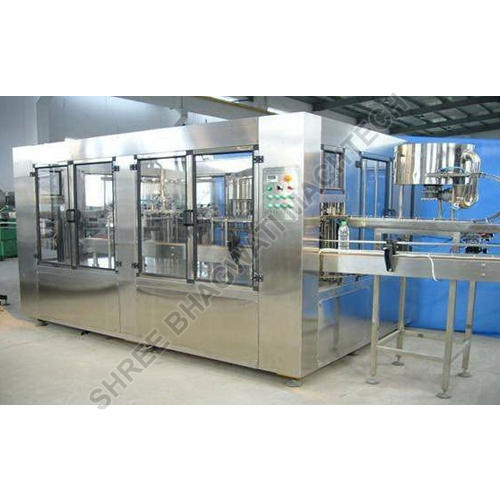 Beverages Filling Machine - 16 To 40 Heads 200 Ml To 2000 Ml Capacity | Stainless Steel Plc Control Automatic Operation 1 Year Warranty No Bottle No Fill Arrangement
