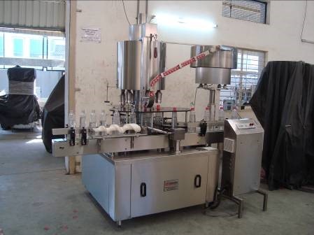 Four Head Bottle Ropp Capping Machine
