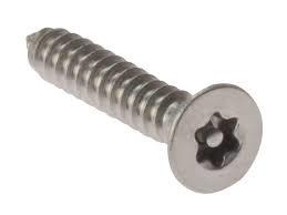 Pin Torx Drive Anti Theft Self-tapping Csk Head Screw Grade: Aisi 304