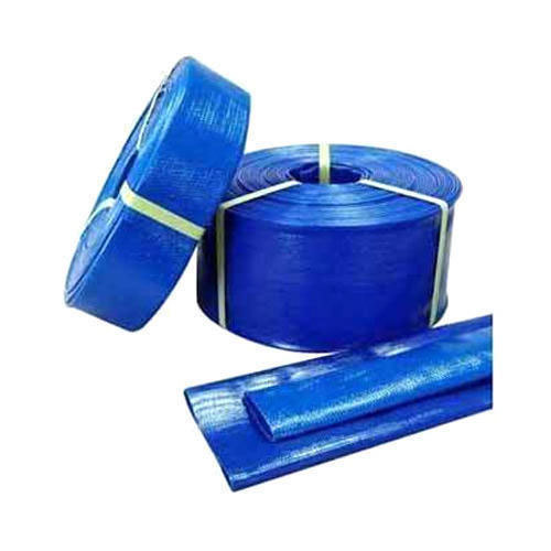 LD Flat Hose Pipe - LD Material, 2 Inch & 4 Inch Diameter, Blue Color, 18 & 36 Meter Length | Leak-Proof, Crack-Resistant, Durable, Corrosion-Resistant, Easy Installation
