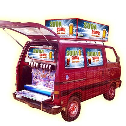 Mobile Soda Vending Machine