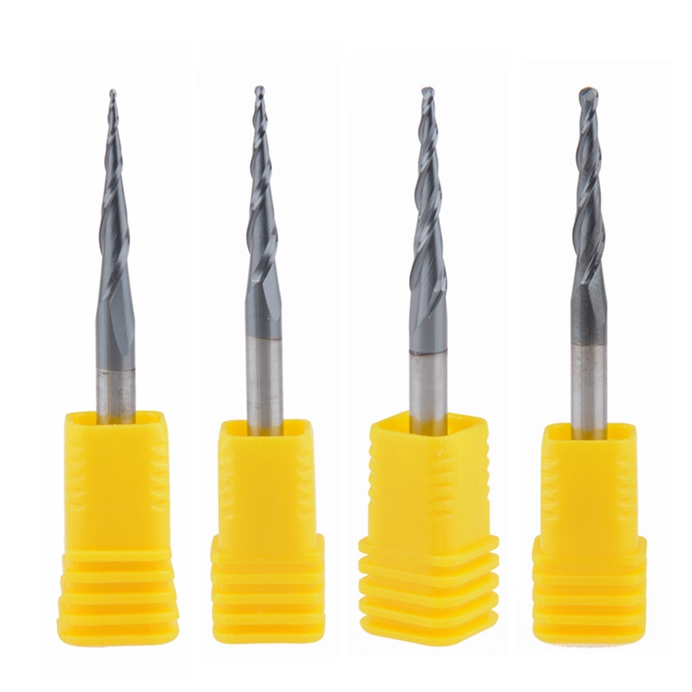 End Mills - Micro Grain Carbide Alloy, Diameter 4-20 Mm | Nickel Coated, High Surface Hardness & Custom Configurations