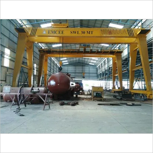 Double Girder Gantry Crane - Steel Material, 5-225 Ton Capacity, 10-50 Meter Span | Variable Dimensions, Easy Install and Relocation, Compliant with International Quality Standards