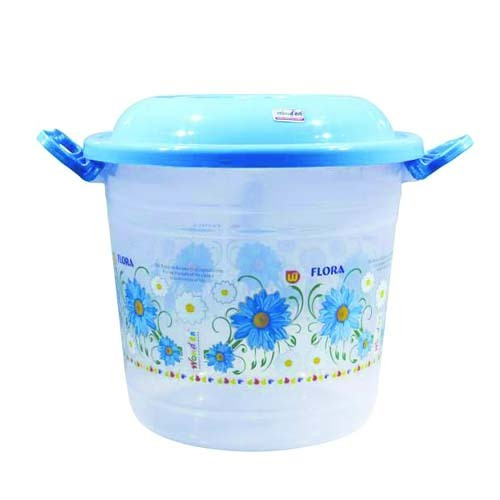 Blue & Pink Plastic Printed Multi Purpose Container Delco 444