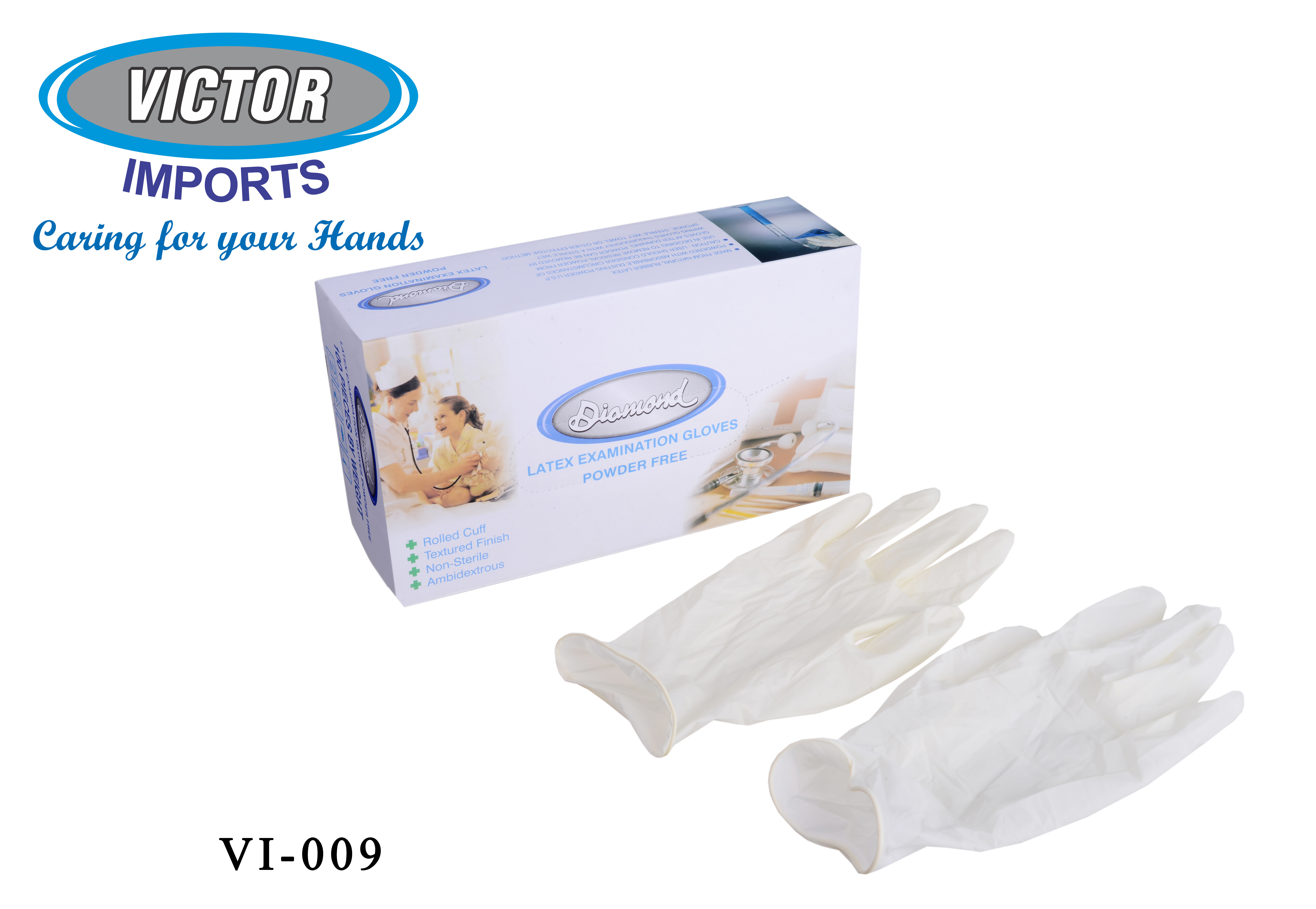 Non Sterile Gloves - Color: Natural