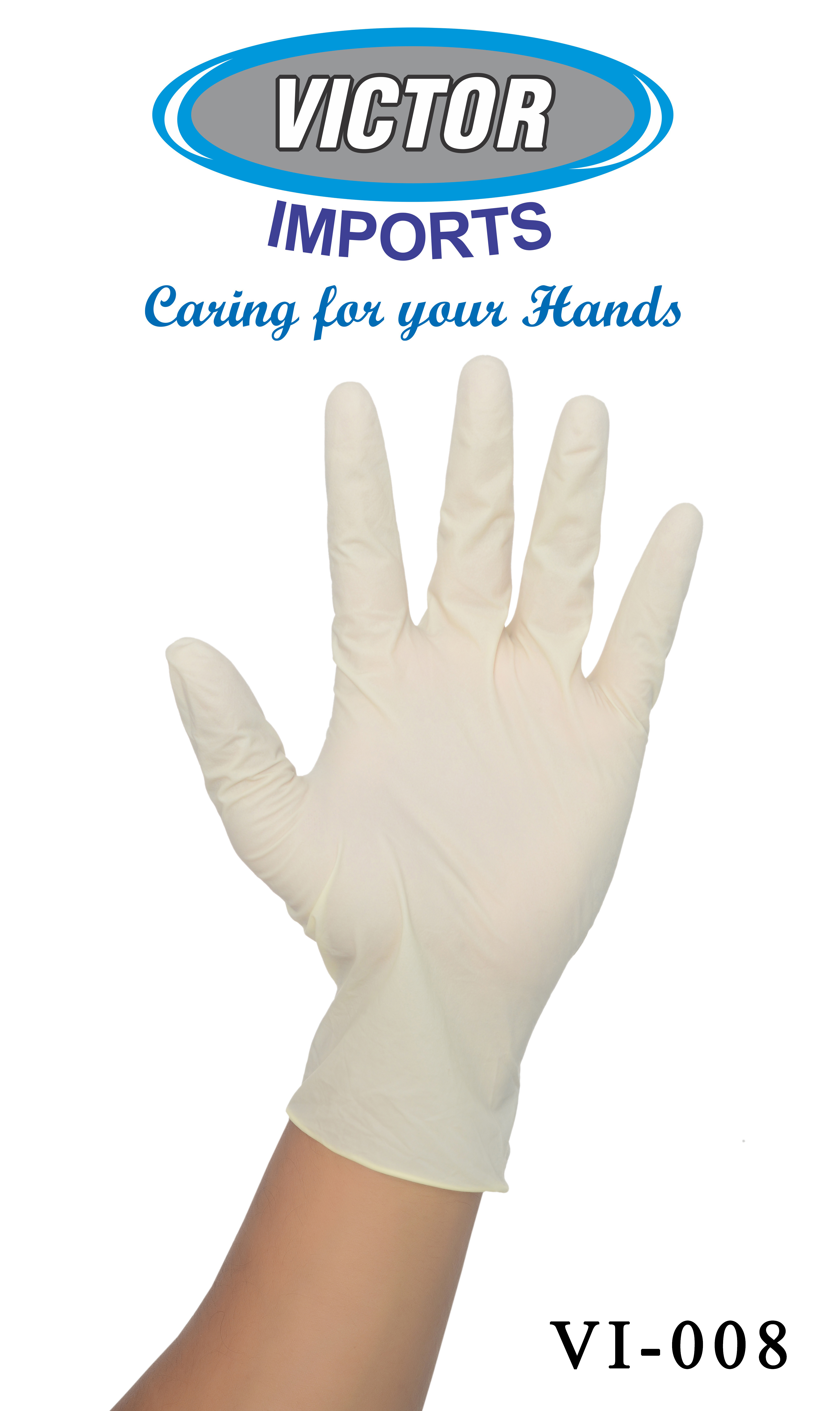 Non Sterile Gloves - Color: Natural