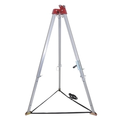 Tripod - Aluminium Construction, 7 Ft & 10 Ft Adjustable Height, 500kg Load Capacity, Telescopic Legs, 1.5m & 1.7m Wheelbase